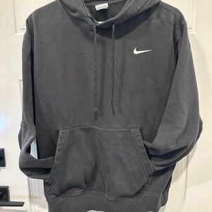 Nike Men’s Black Swoosh Hoodie